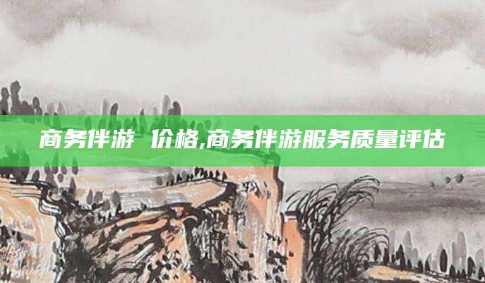 枣阳商务伴游 价格,商务伴游服务质量评估